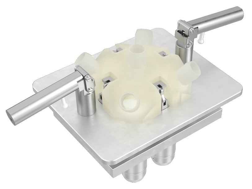 New solution for connecting multi-port valve blocks